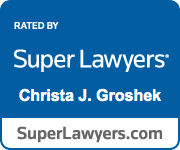 Rated by Super Lawyers | Christa J. Groshek | SuperLawyers.com