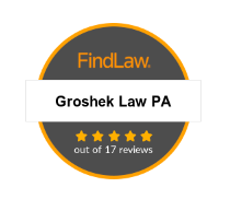 Findlaw | Groshek Law PA | Five of five stars out of 17 reviews